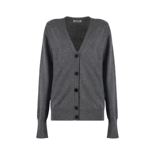 V-Neck Knitted Cardigan