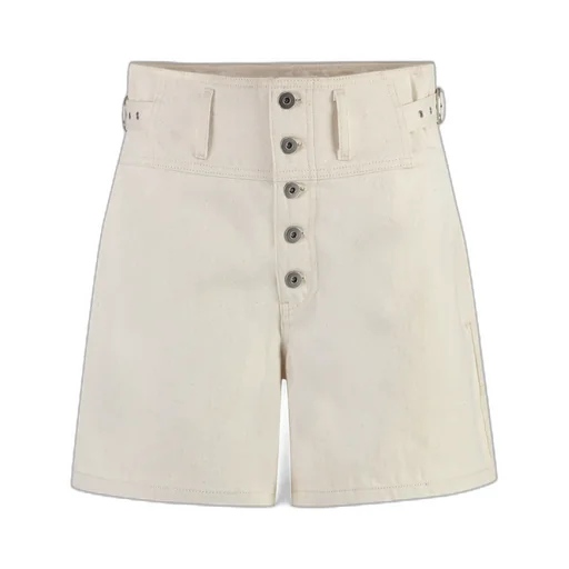 Belt Loop Denim Shorts