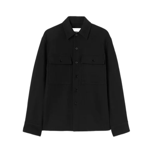 Flannel Buttoned Overshirt