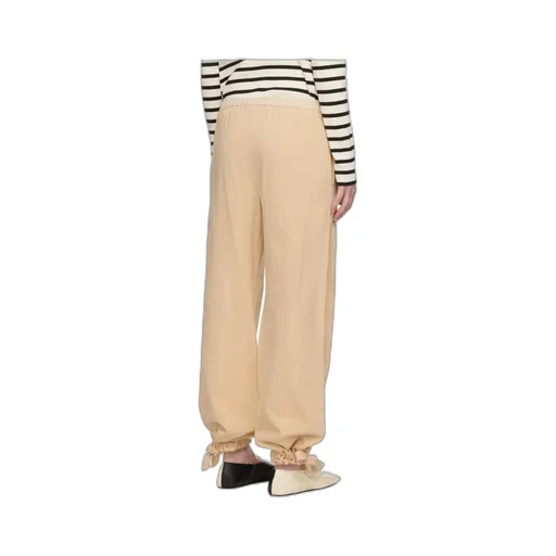 Two-Pocket Belted Casual Pants