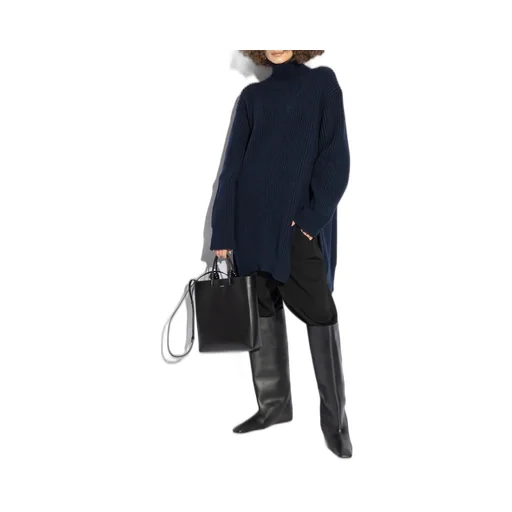 Roll-Neck Knitted Jumper