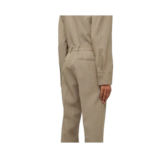 Tailored Checked Trousers