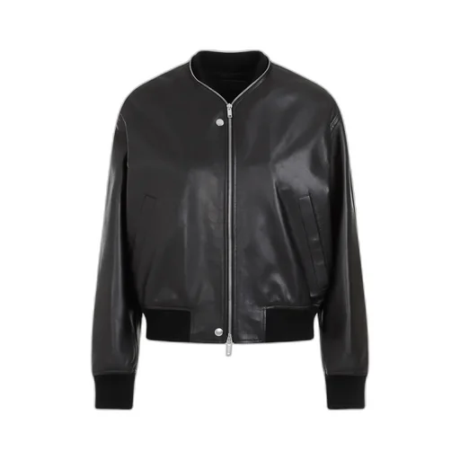 Long-Sleeved Zip-Up Jacket