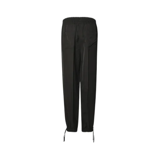 High Waist Drawstring Trousers