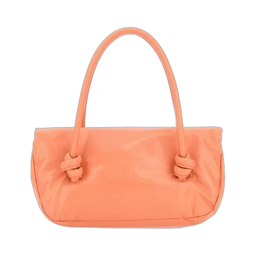 Knot-Detailed Padded Tote Bag