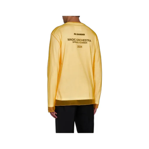 Logo Printed Long-Sleeved T-Shirt