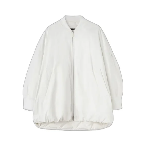Stand-Up Collar Oversized Jacket