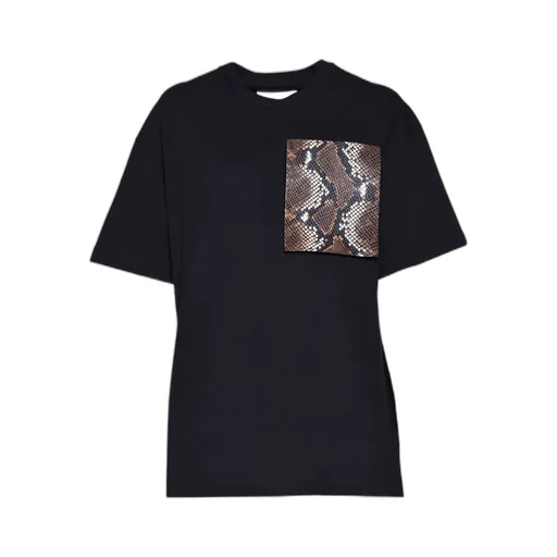 Snake Pocket Printed T-Shirt