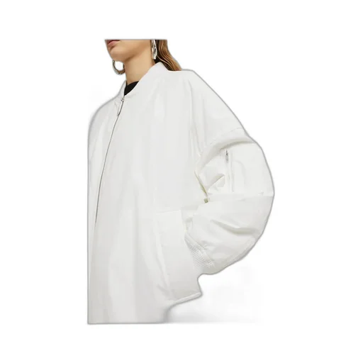 Stand-Up Collar Oversized Jacket