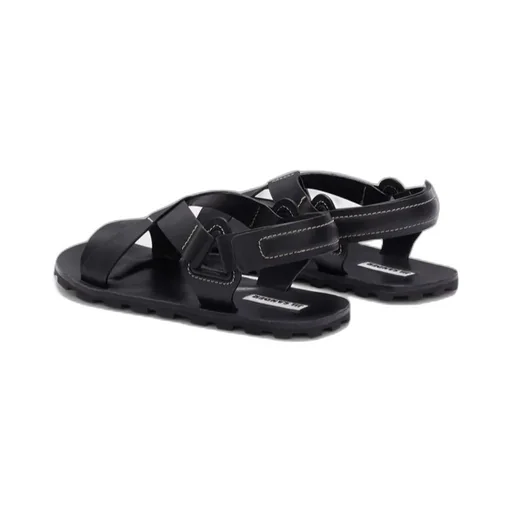 Touch-Strap Open-Tote Sandals