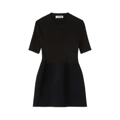 Short-Sleeve Ribbed-Knit T-Shirt