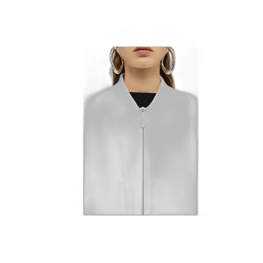 Stand-Up Collar Oversized Jacket