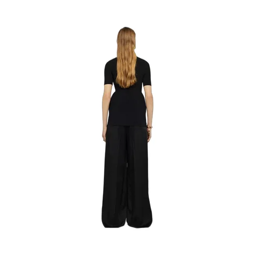 Short-Sleeve Ribbed-Knit T-Shirt