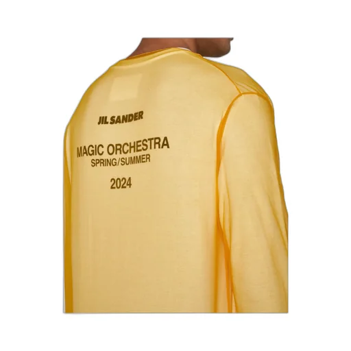 Logo Printed Long-Sleeved T-Shirt