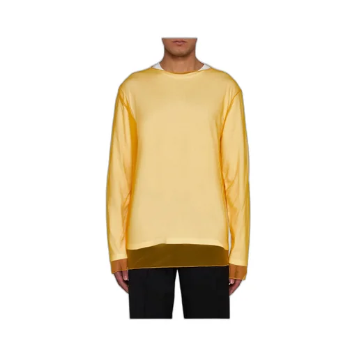 Logo Printed Long-Sleeved T-Shirt