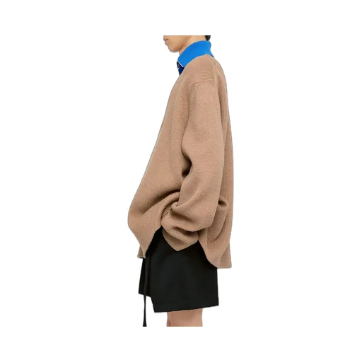 Drop Shoulder Layered Jumper