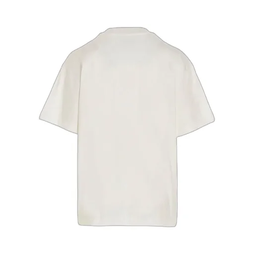 T-Shirt With Round Neck And Short Sleeves