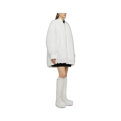 Stand-Up Collar Oversized Jacket