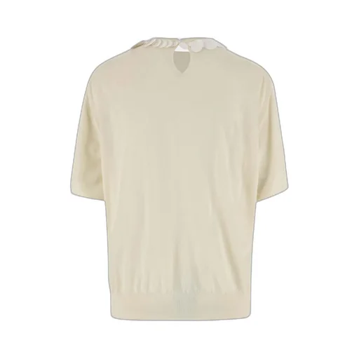 Sequin Embellished Crewneck T-Shirt