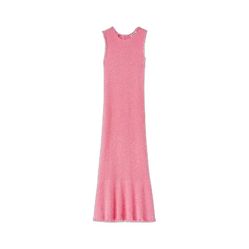 Embroidered Sleeveless Maxi Dress