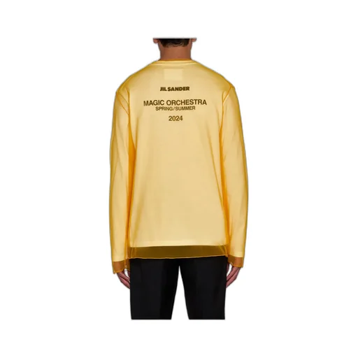 Logo Printed Long-Sleeved T-Shirt