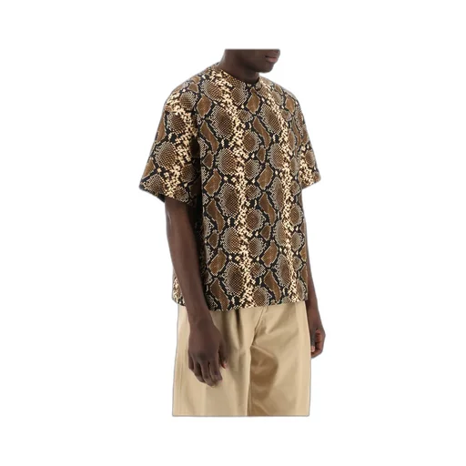 Python Printed Crewneck T-Shirt