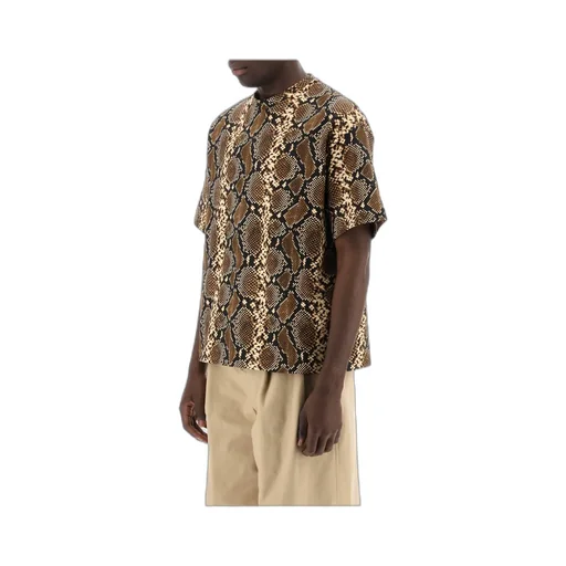 Python Printed Crewneck T-Shirt