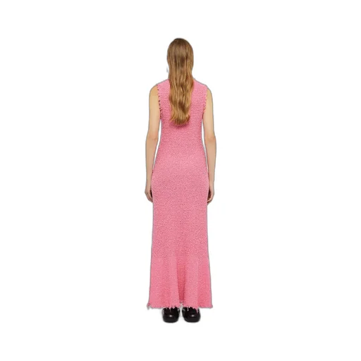 Embroidered Sleeveless Maxi Dress