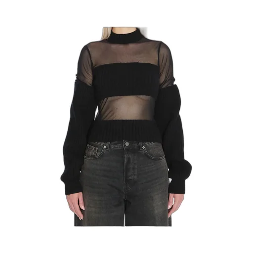 Sheer-Effect Sweater