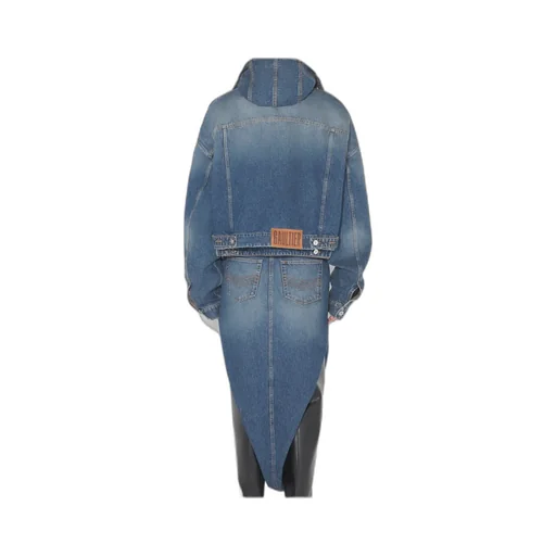 Hooded Denim Jacket