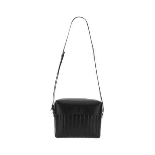 Logo Debossed Shoulder Bag