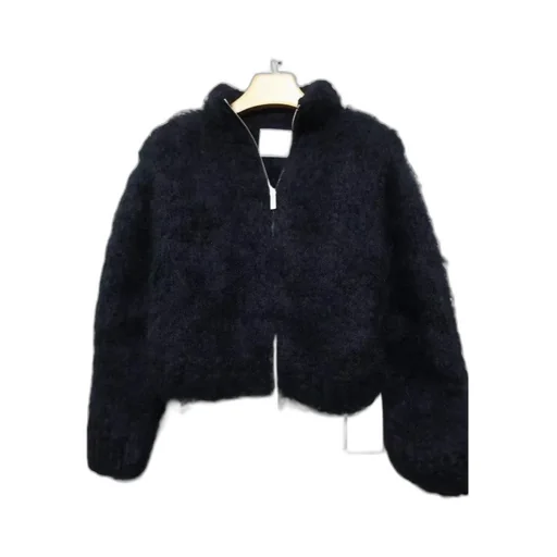Zipper Long-Sleeved Sweater