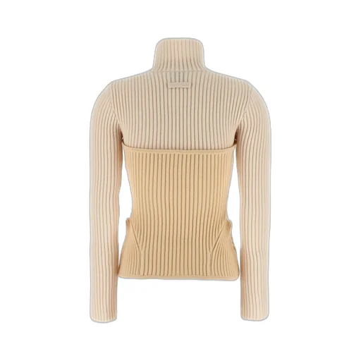 Ribbed Corset Sweater
