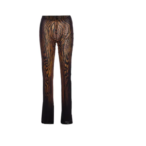 Wood-Printed Trousers