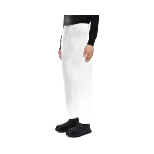 Button Detailed Straight Leg Jeans