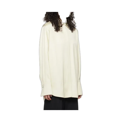 Loose Fit Concealed Fastened Shirt