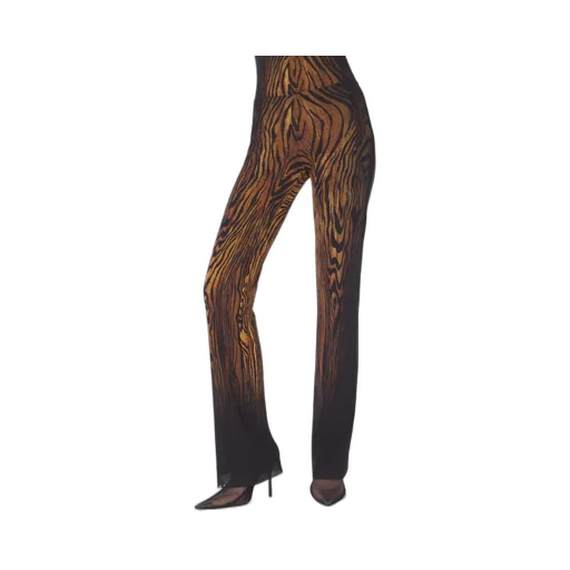 Wood-Printed Trousers