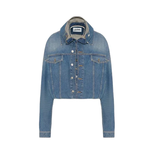 Hooded Denim Jacket