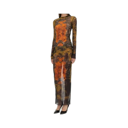 Printed Long Dress