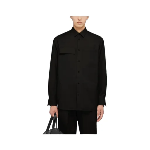 Buttoned Long-Sleeved Shirt