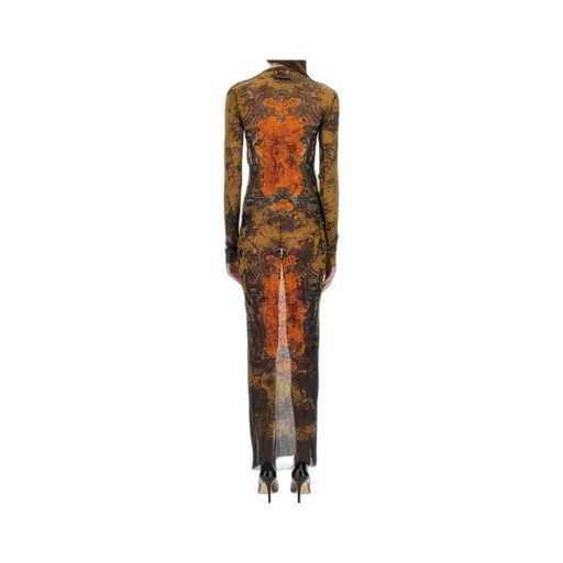 Printed Long Dress