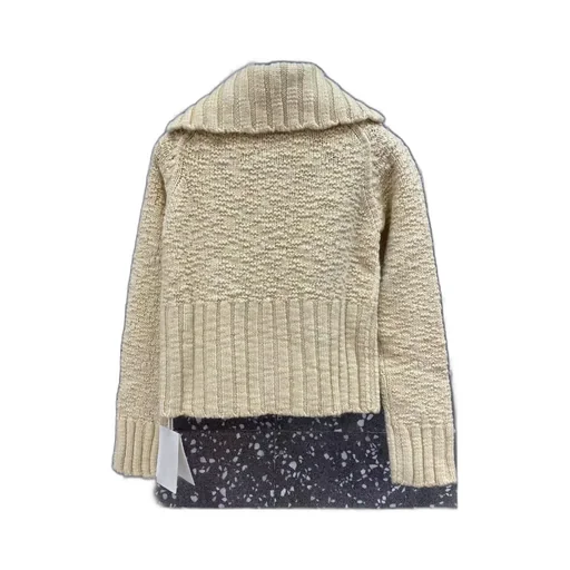 Lapel Long-Sleeved Cardigan