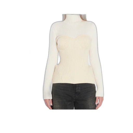 Ribbed Knit Pullover