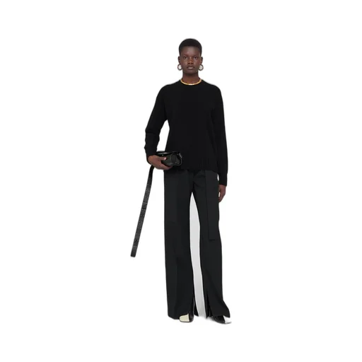 Crewneck Ribbed Jumper