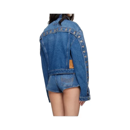 The Buttoned Denim Jacket