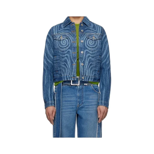Printed Denim Jacket