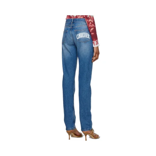 Washed Tapered Jeans