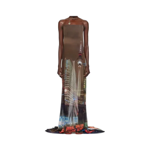 X Shayne Oliver Print Dress