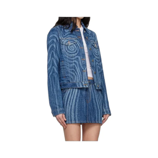 Printed Denim Jacket