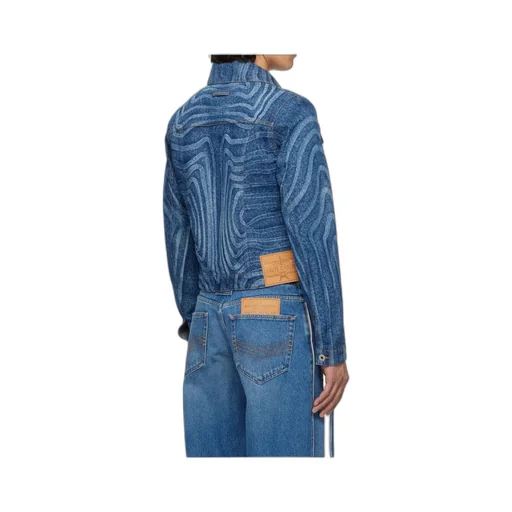 Printed Denim Jacket